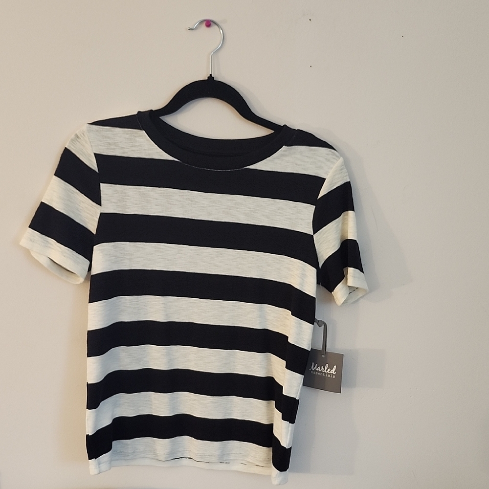 Marled Essentials Short Sleeve Tee Shirt